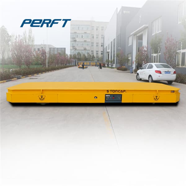 Steerable Transfer Trolley With Wheel Brakes 10 Ton